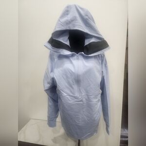 Light Blue Hooded Jacket